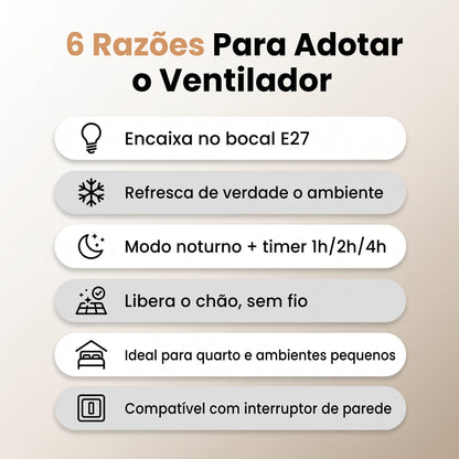 Ventilador de Teto Solemiz