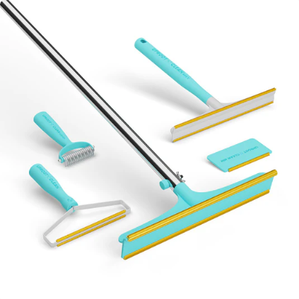 The Solemiz Glide Complete Set™ — Full Squeegee Collection + Deshedder