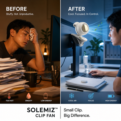 Solemiz™ Clip Fan